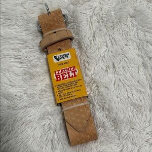 🪶 NWT Western Safety Leather Belt